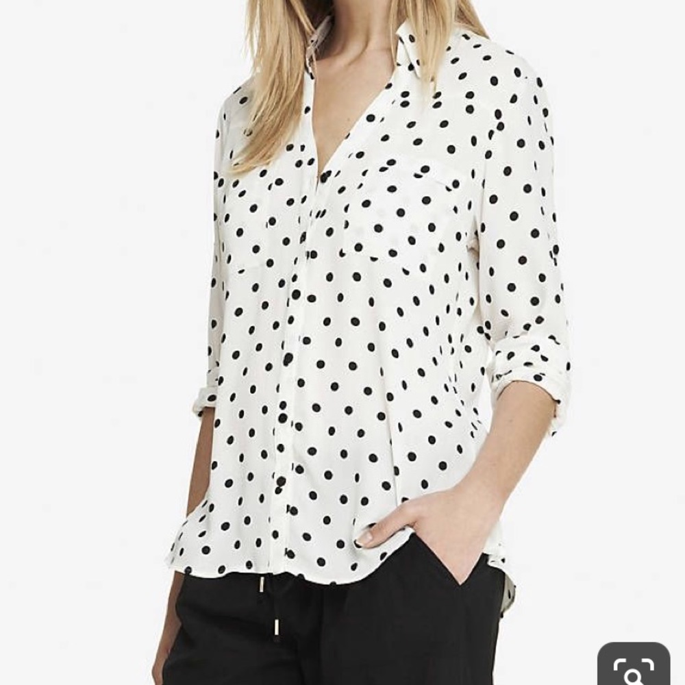 Express Polka Dot PORTOFINO Shirt